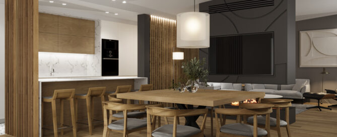 xavier gero interiorisme barcelona proyecto cocina comedor bretagne france