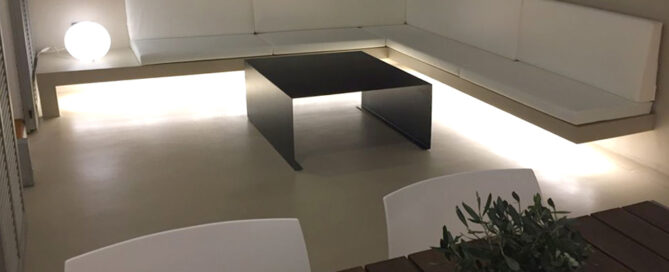 xavier gero interiorisme pati eixample barcelona vista sofa