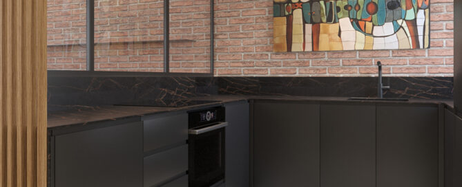 xavier gero interiorisme reforma cocina piso muntaner