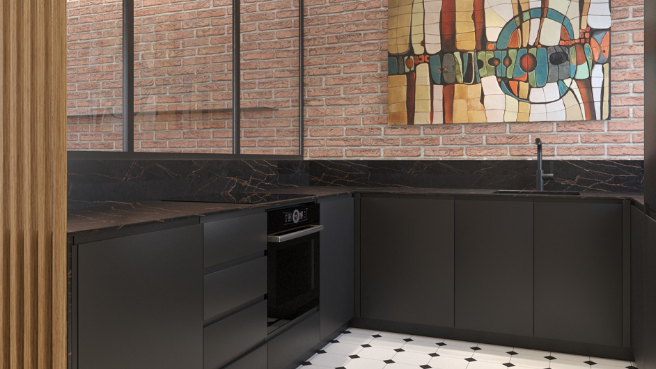 xavier gero interiorisme reforma cocina piso muntaner