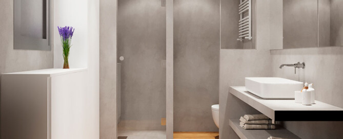 Xavier gero interiorisme barcelona projecte mobiliari vista de lavabo